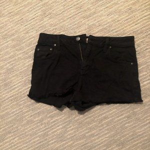 Black Denim Sunday Best Shorts